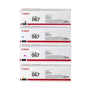 Canon 067 Genuine 4-Colour Toner Set for i-SENSYS LBP631 LBP633 MF651 MF655cdw MF657 | Original