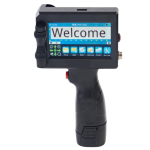 Handheld Inkjet Printer 1 Inch (25.4mm) – Portable Flat Surface Coder with Solvent Ink Cartridge | UAE