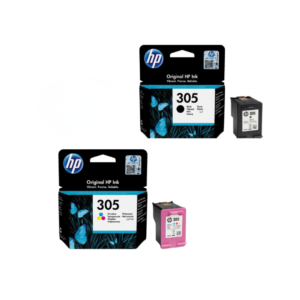 HP 305 Black and Color Set Ink Cartridge for Deskjet 2710 2720 4120 Printers