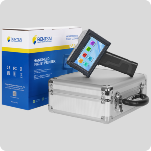 BENTSAI BT-HH6205B Handheld Inkjet Printer | 600 DPI Portable Batch & Expiry Date Coder | 12.7mm Print Height | UAE