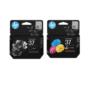 HP 37 Black & Color ink set for HP DeskJet Ink Advantage Ultra 5127 5827 All-in-One Printers