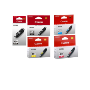 Canon 450/451 ink Cartridge set for Pixma MG5640 MG6640 MG6340 MG5440