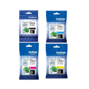 Brother LC472XL High Capacity 4-Color Ink Set for Brother MFC-J2340DW Printer