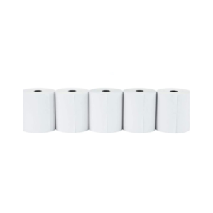 Thermal Paper Roll 80mm x 80m | 1/2" Core | for POS Receipt Printer | Pack of 5