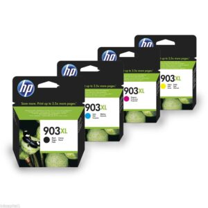 HP 903XL 4-color set high capacity Ink Cartridges for HP Officejet Pro 6960