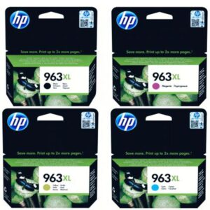 HP 963XL 4-Color High Yield Ink Set for HP OfficeJet Pro 9010 9020 Series | Original