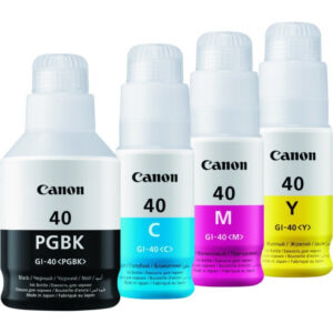 Canon GI-40 4-color set Ink for PIXMA G6040 G5040 GM2040 G7040 GM4040