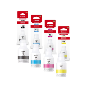Canon GI-46 Genuine 4-Colour Ink Set for MAXIFY GX3040 GX4040 GX5040 GX6040 GX7040 | Original