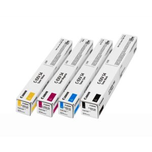 Canon CEXV54 -4-Color set Toner Cartridge for Use in Image Runner - IR Adv C3025 C3125 C3226