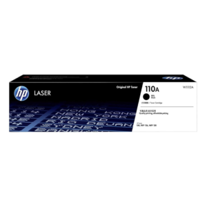 HP 110A Black Original Laser Toner Cartridge (W1112A) â€“ 1,500 Pages for HP Laser 103, 108, 131, 136 & 138 Series Printers