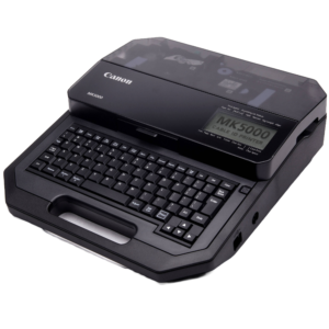 Canon MK5000 Cable ID Printer – 300 dpi Ferrule & Tube Labelling Machine