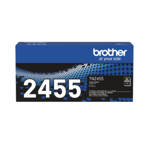 Brother TN-2455 Genuine High-Capacity Black Toner Cartridge | 3000 Pages | DCP-L2550DW DCP-L2535D HL-L2335D HL-L2370DN