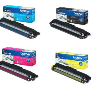 Brother TN-277 4-Color set High Capacity Toner Cartridge for HL-L3270CDW DCP-L3551CDW