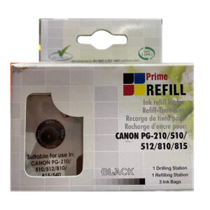 Refill Kit for Refilling Canon 510 and 440 Black Ink Cartridge