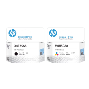 HP X4E75A & MOH50A Printhead Set â€“ Black & Tricolor for HP Smart Tank 500, 510, 515, 519, 530, 610, 615