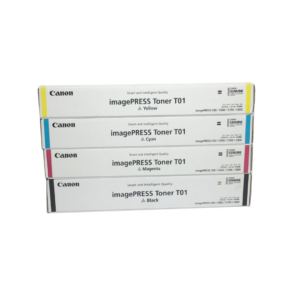 Canon Image PRESS T01 4-Color Set of Toner Cartridges for Canon Image PRESS C850