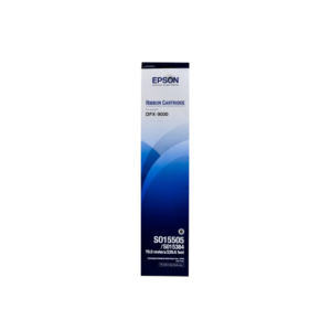 Epson S015384 Black Ribbon Cartridge for Epson DFX-9000 Dot Matrix Printer