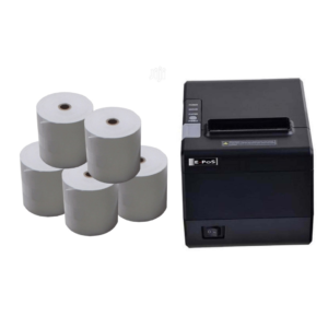Epos ECO250 Thermal Receipt Printer | USB + Ethernet | With 5 POS Rolls