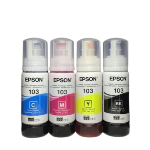 Epson 103 EcoTank 4-Colour Ink Set — Unboxed | L1110 L3110 L3150 L5190 | UAE