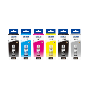 Epson 115 ink set for Epson L8160, L8180 printers