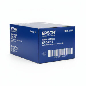 Pack of 10pcs Epson ERC-27 Black Ribbon Cartridge for TM-290 U295