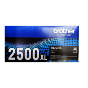 Brother TN-2500XL High-Yield Black Toner Cartridge | 3000 Pages | HL-L2400D HL-L2460DN DCP-L2640DW MFC-L2885DW